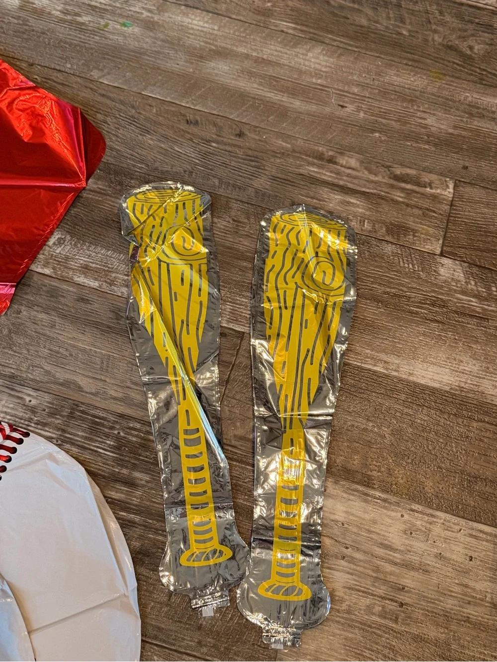 Baseball Party Supplies  - White and Red